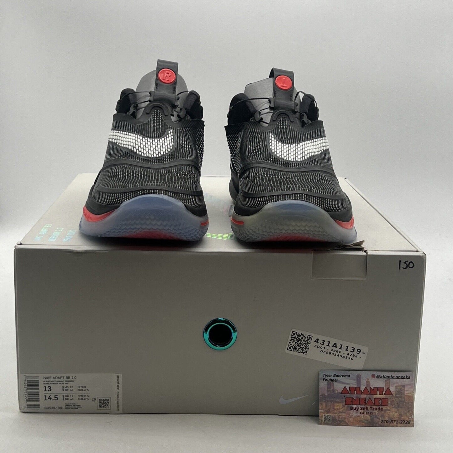 Size 13 - Nike Adapt BB 2.0 NBA ASG 2020 (BQ5397-001)