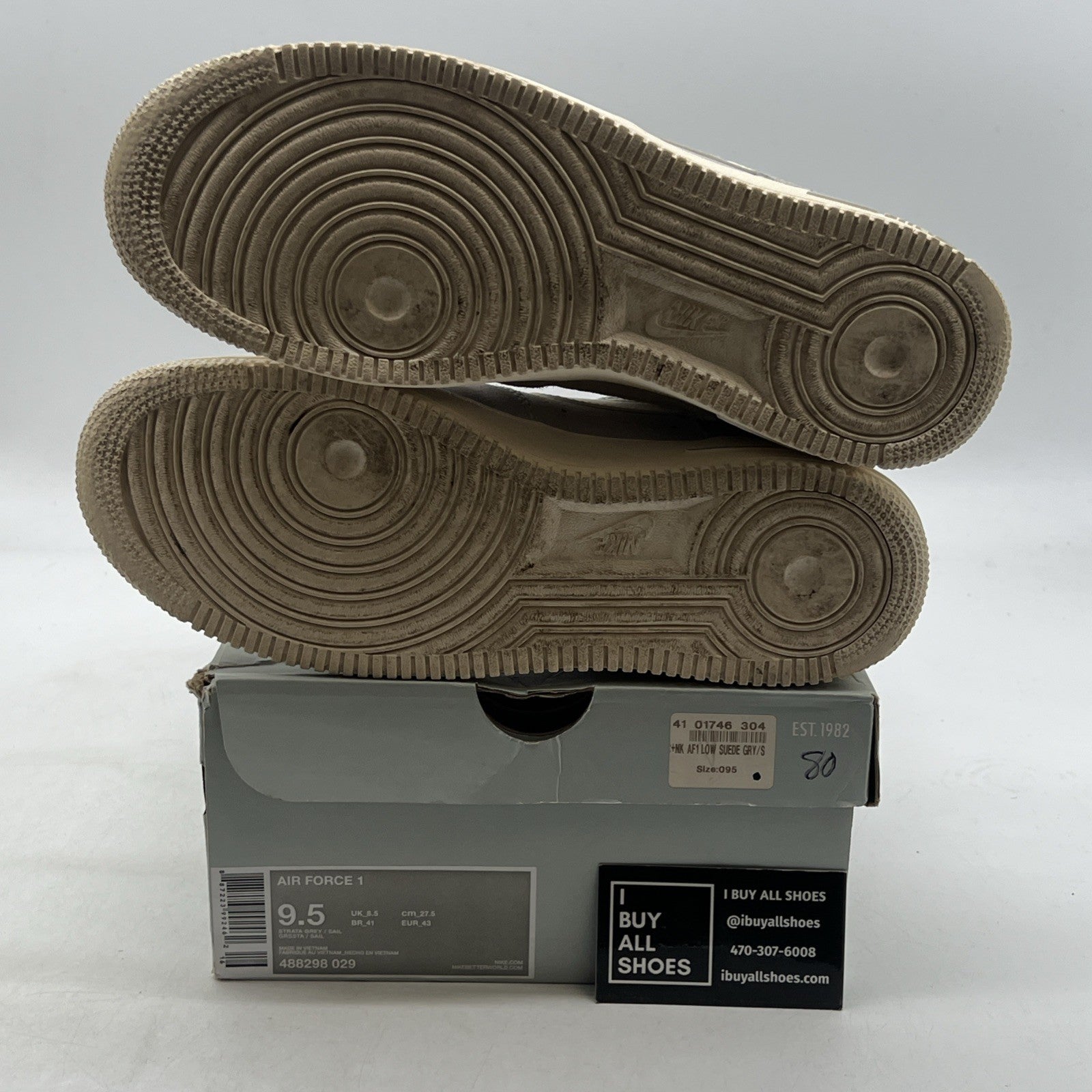 Size 9.5 - Nike Air Force 1 Low Blazer Pack (488298-029)