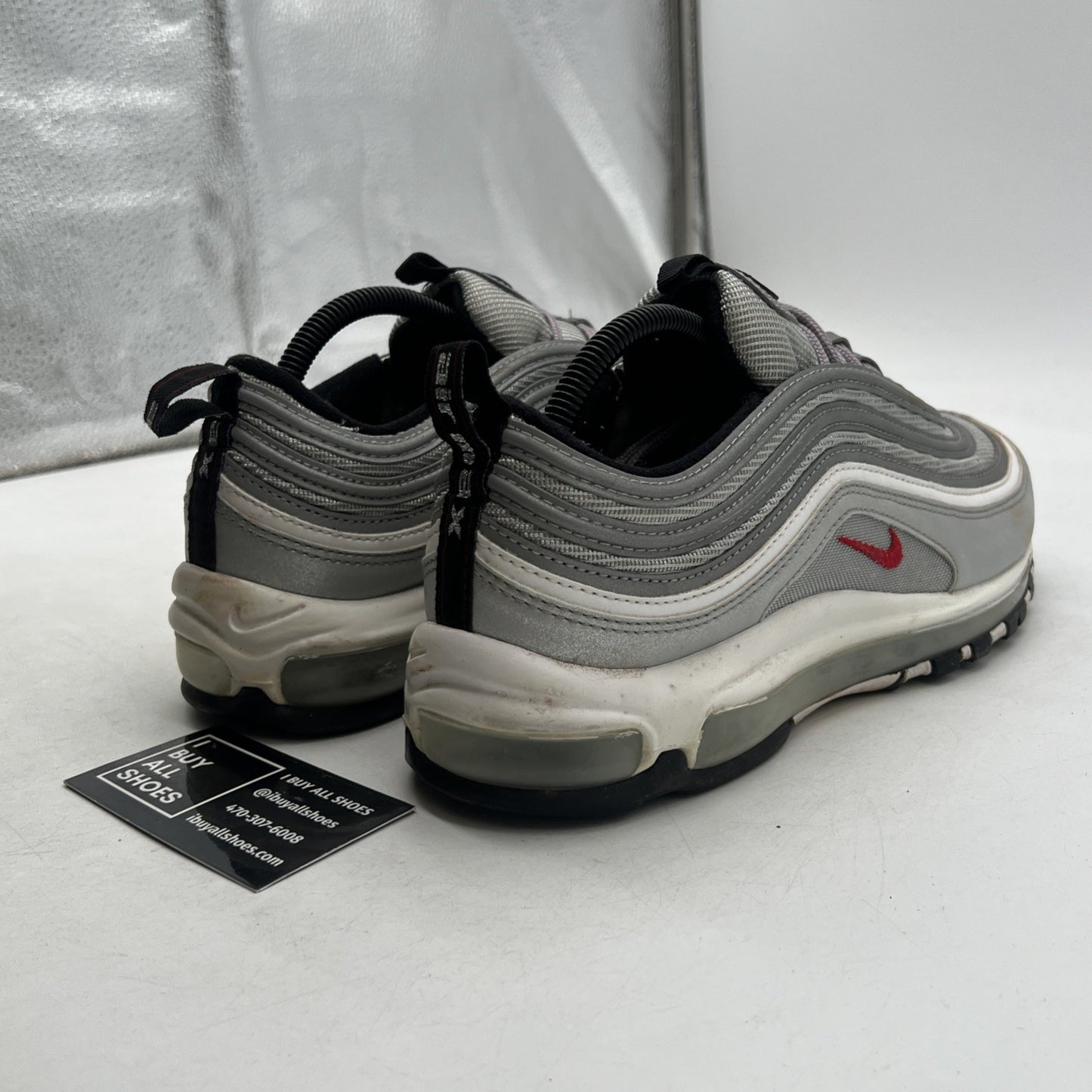 Size 9.5 - Nike Air Max 97 OG QS 2017 Silver Bullet (884421-001)