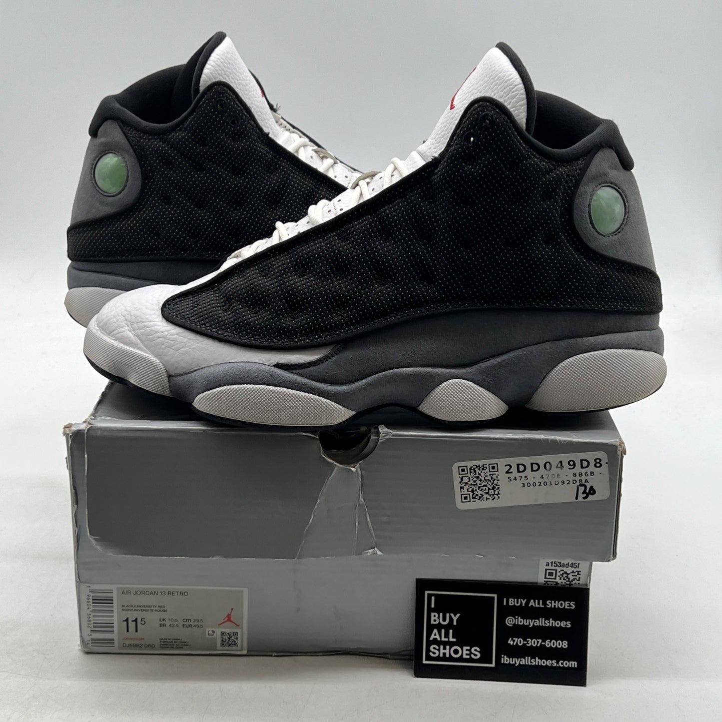 Size 11.5 - Air Jordan 13 Retro Black Flint (DJ5982-060)