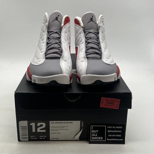 Size 12 - Air Jordan 13 Retro 2014 Grey Toe (414571-126)