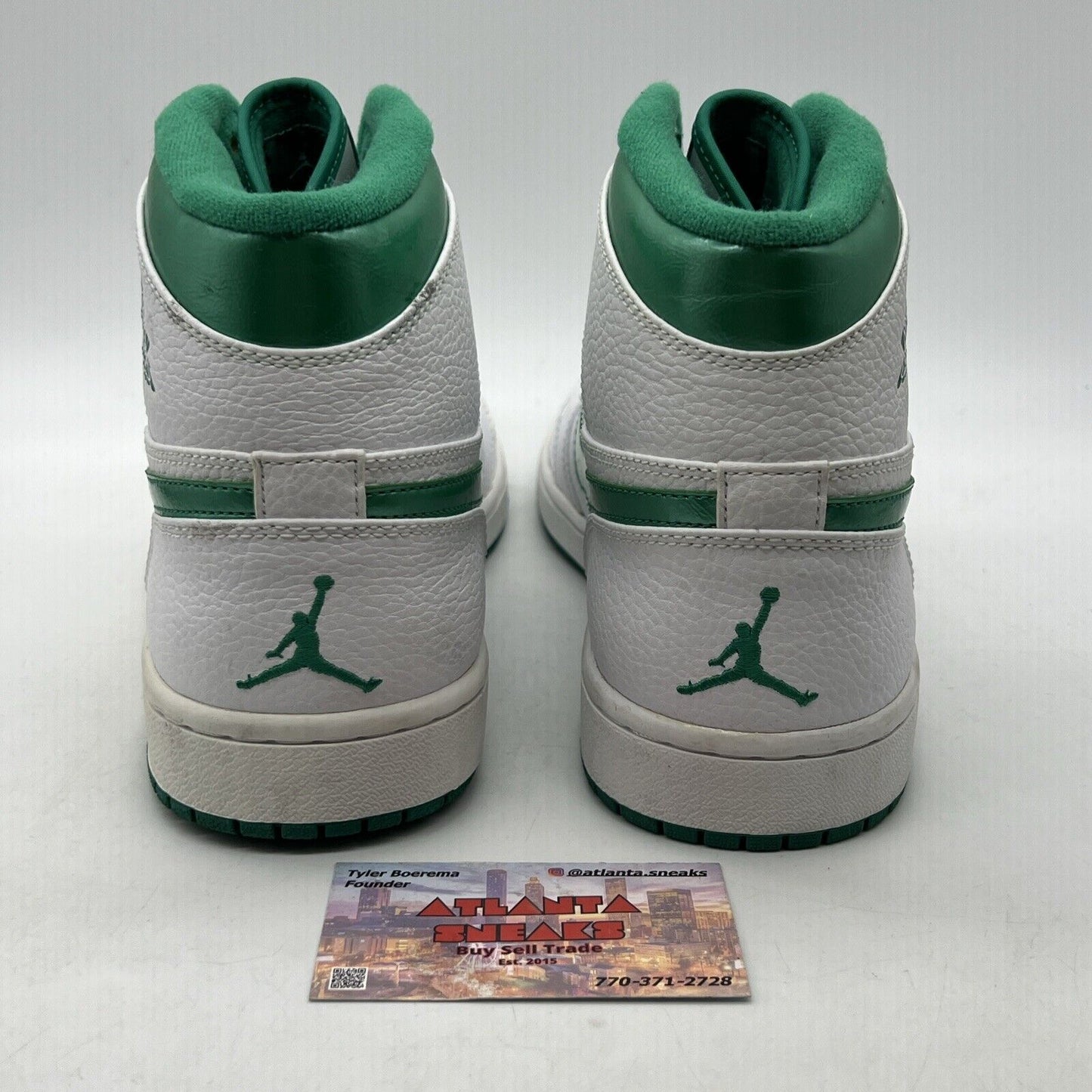 Size 12 - Air Jordan 1 Retro High Do The Right Thing Green Leather (332550-131)