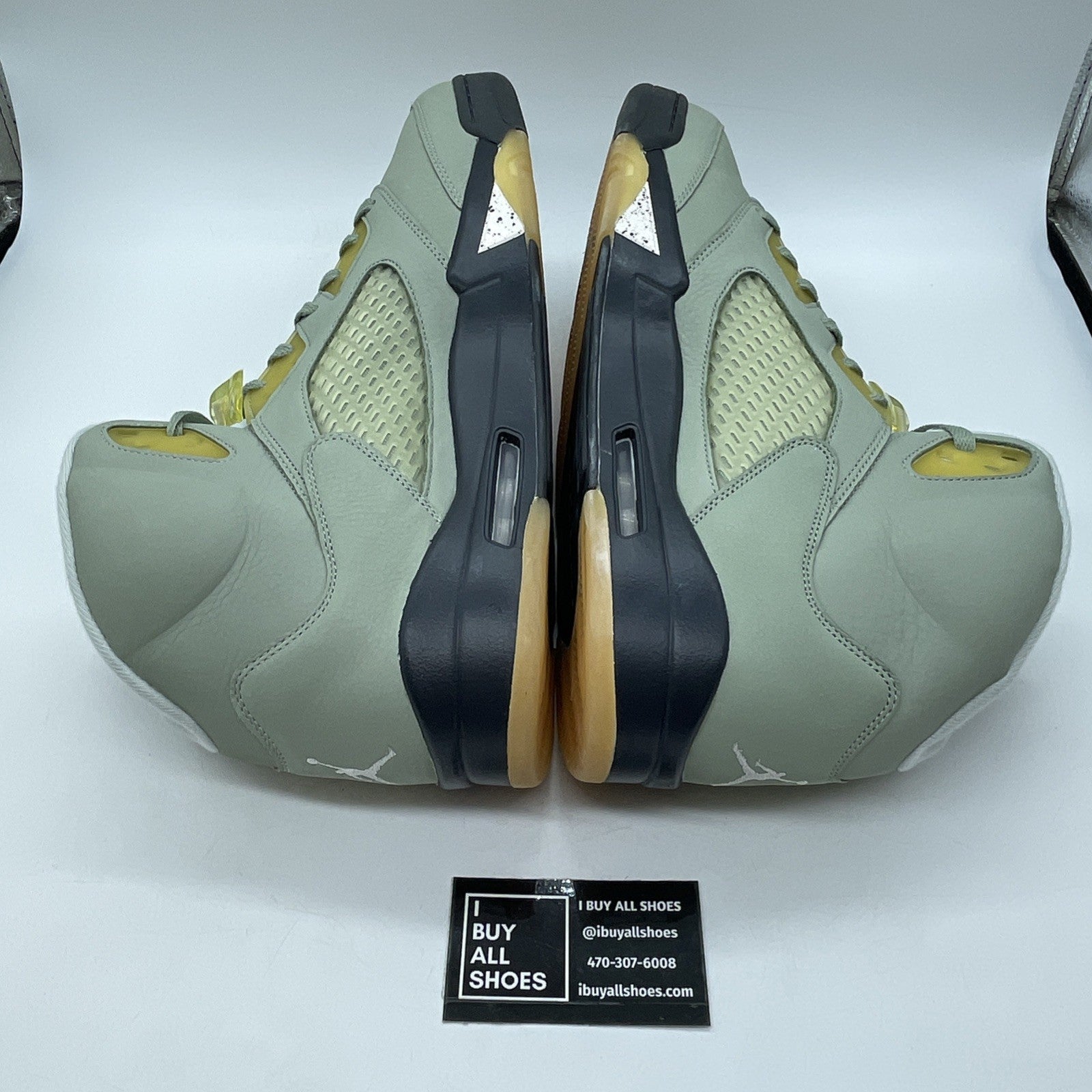 Size 16 - Jordan 5 JADE HORIZON 2022 Green White Suede (DC7501-300)