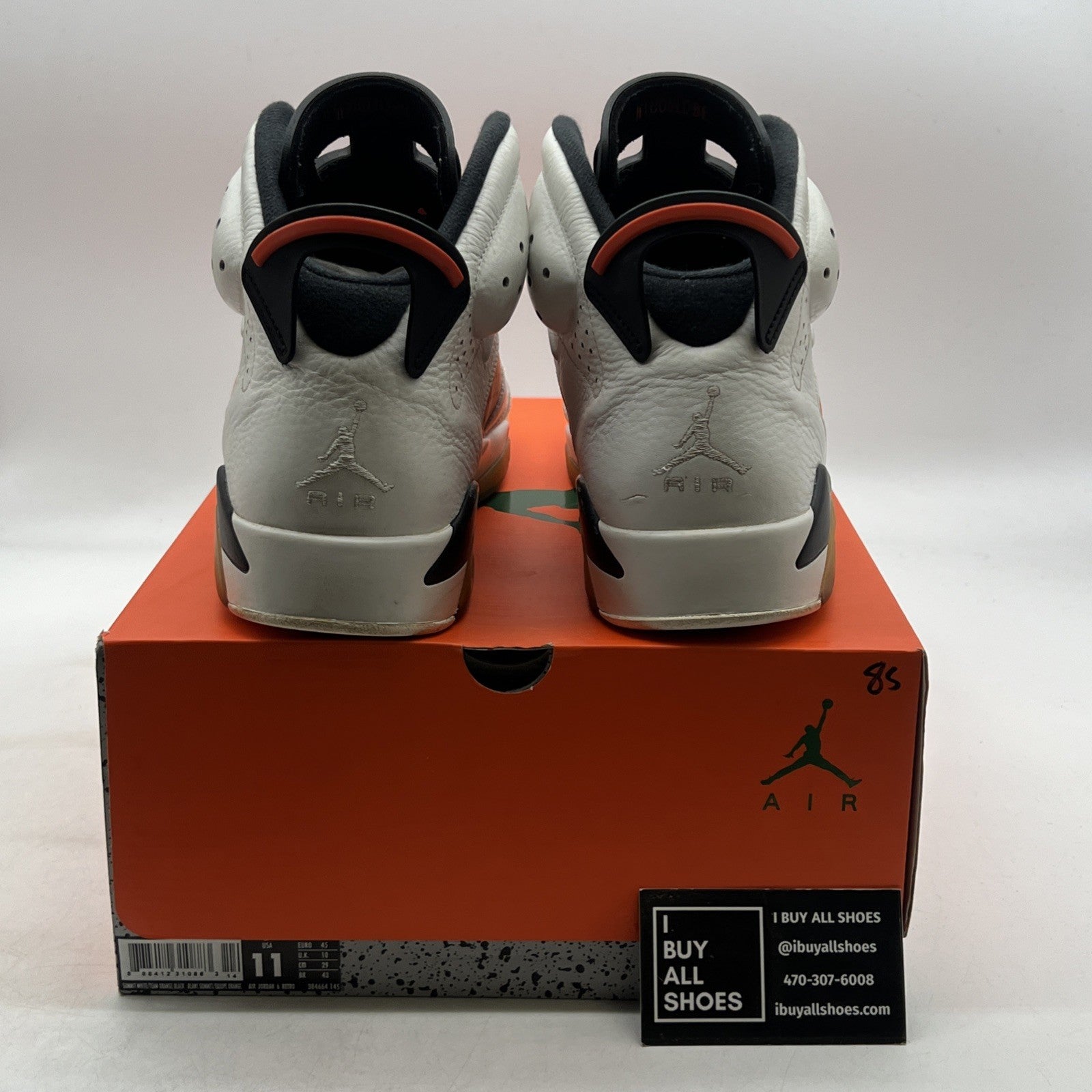 Size 11 - Air Jordan 6 Retro Gatorade (384664-145)