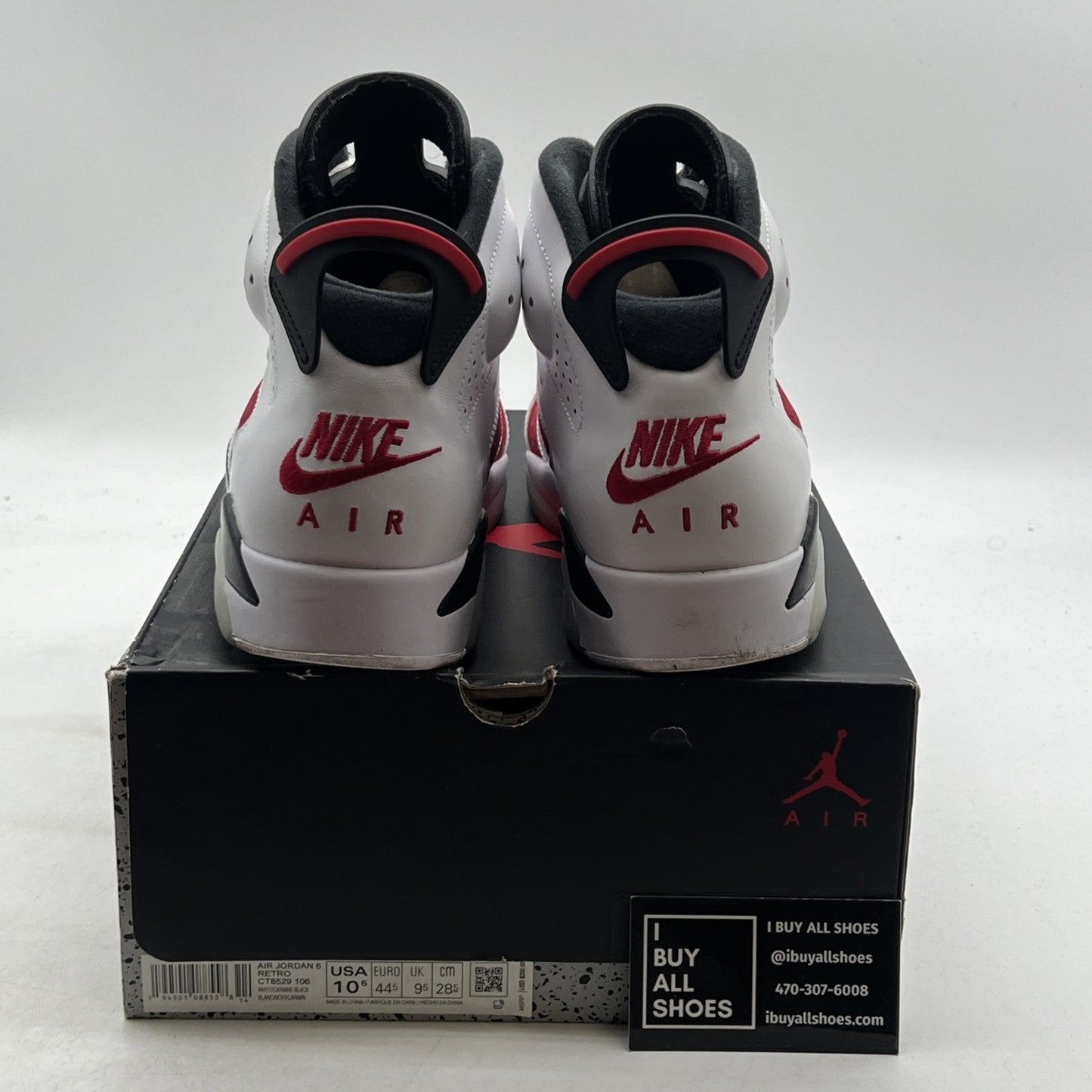 Size 10.5 - Air Jordan 6 Retro OG Mid Carmine (CT8529-106)