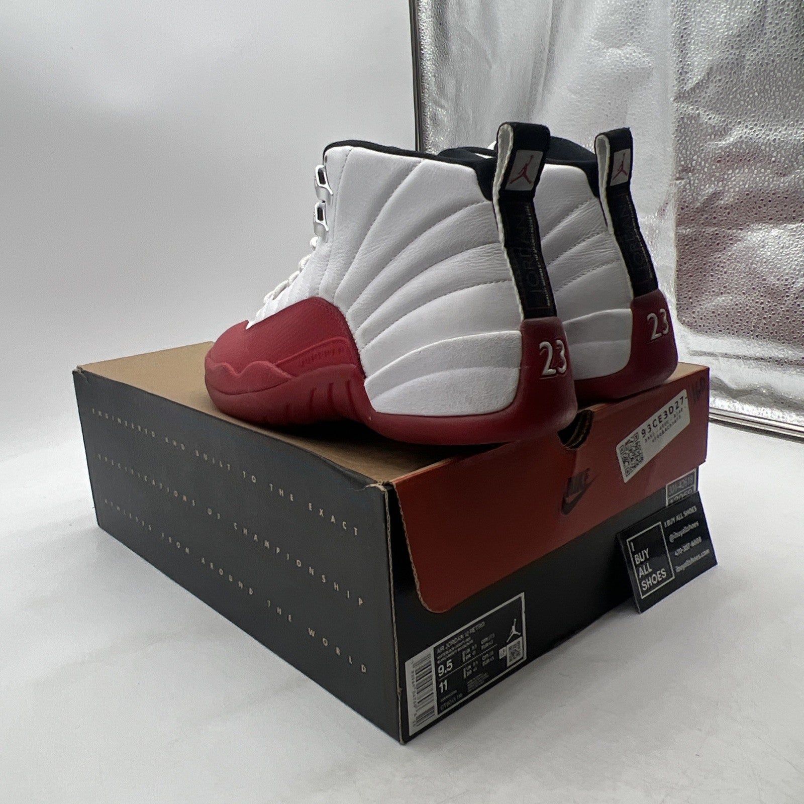 Size 9.5 - Air Jordan 12 Retro 2023 Mid Cherry (CT8013-116)