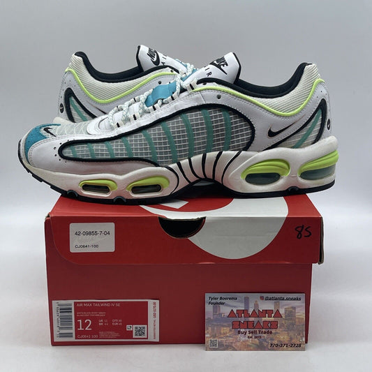 Size 12 - Nike Air Max Tailwind 4 Transparent Green White Blue (CJ0641-100)