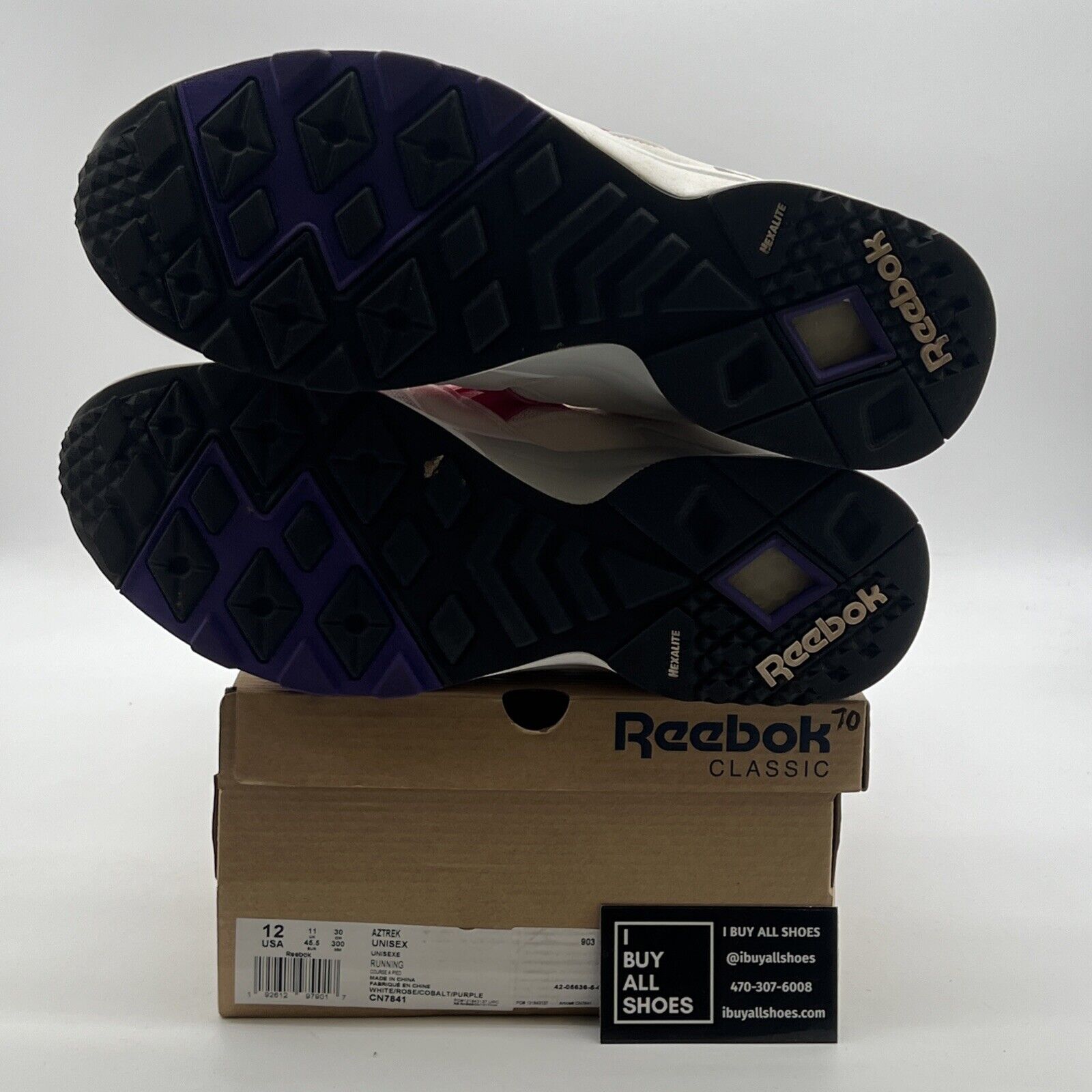 Size 12 - Reebok Aztrek OG Cobalt Rose (CN7841)