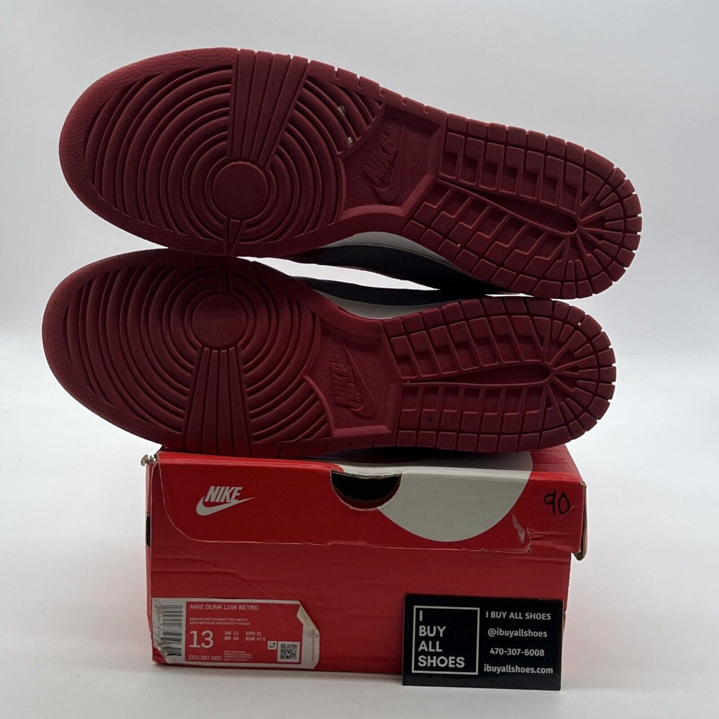 Size 13 - Nike Dunk Low SP UNLV 2021 (DD1391-002)