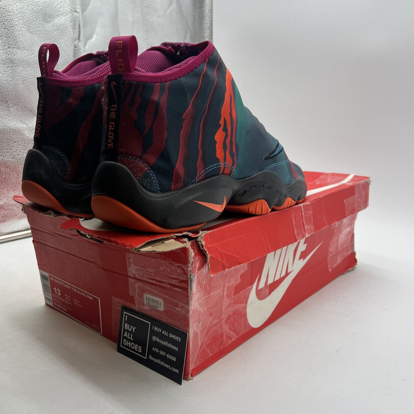 Size 13 - Nike Air Zoom Flight The Glove Prm Tech Challenge (631406-300)