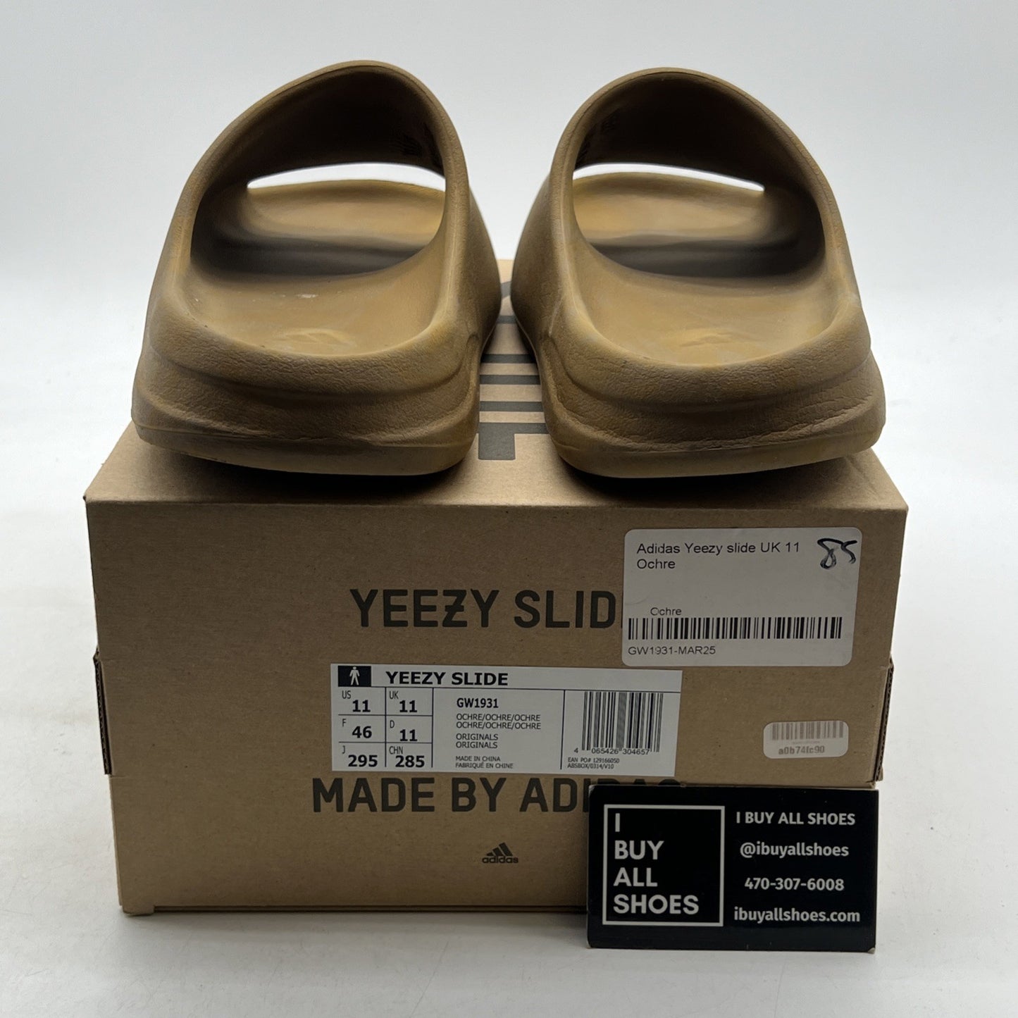 Size 11 - Adidas Yeezy Slide Ochre Men's (GW1931)