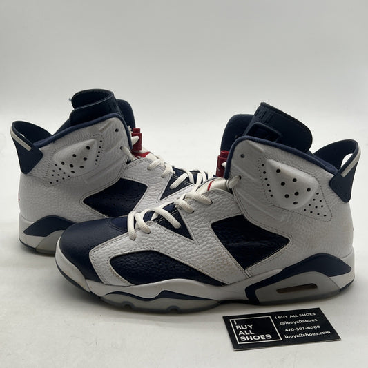 Size 9.5 - Air Jordan 6 Retro 2024 Olympic (CT8529-164)