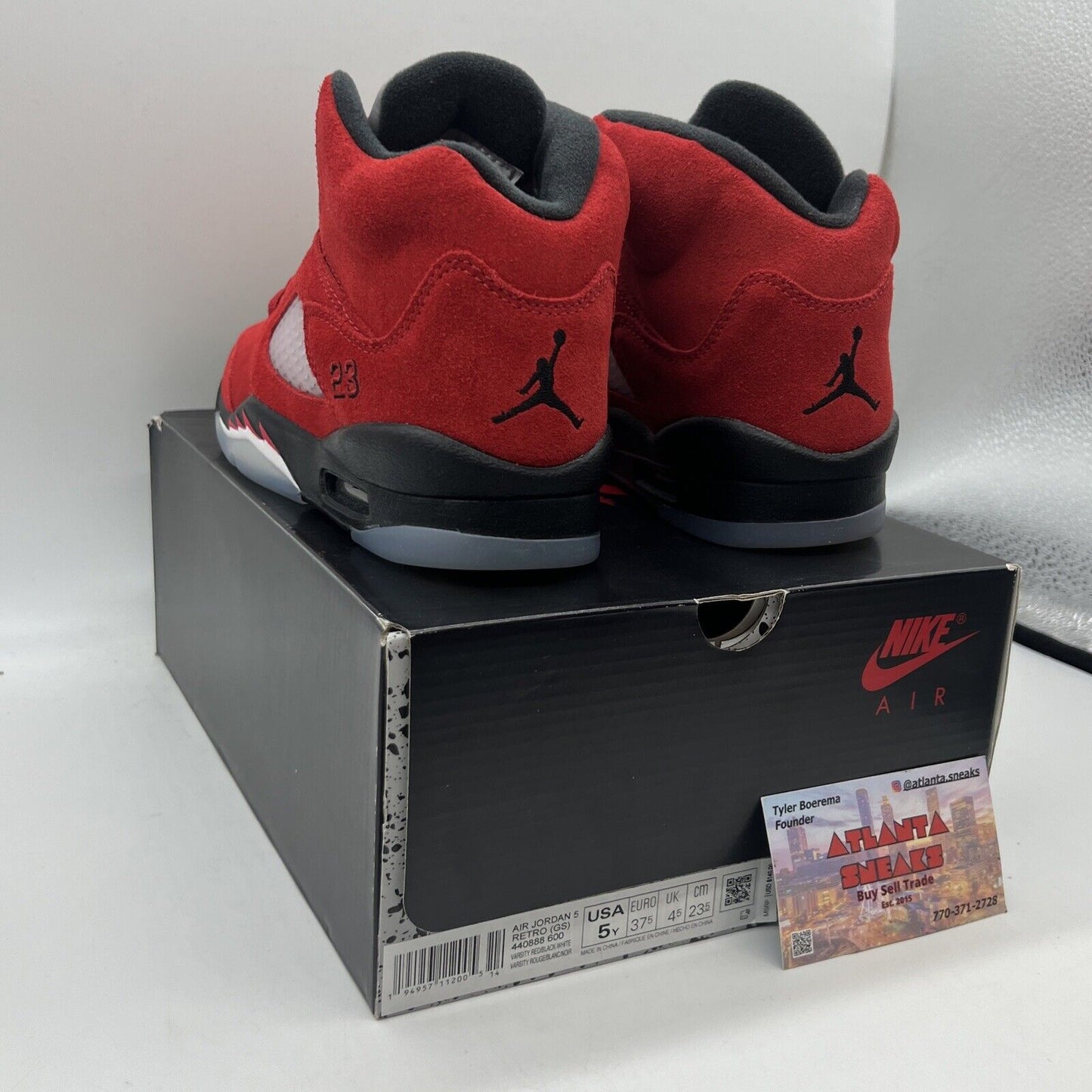 Size 5 - Jordan 5 Retro Mid Raging Bull Brand New Og All