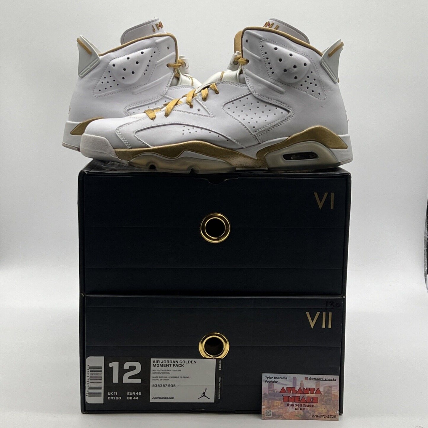 Size 12 - Air Jordan 6 Retro GMP (384664-135)