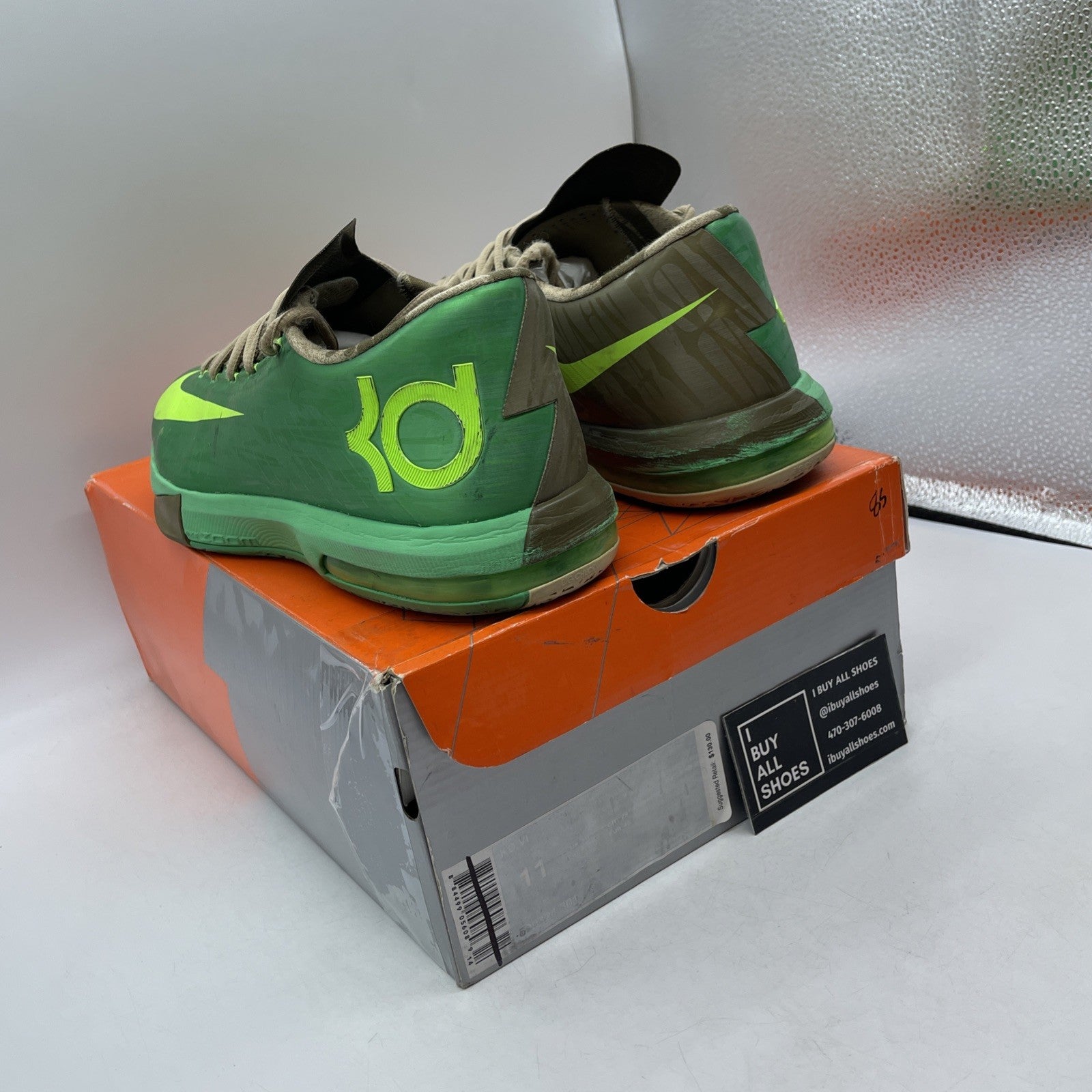 Size 11 - Nike KD 6 Bamboo (599424-301)