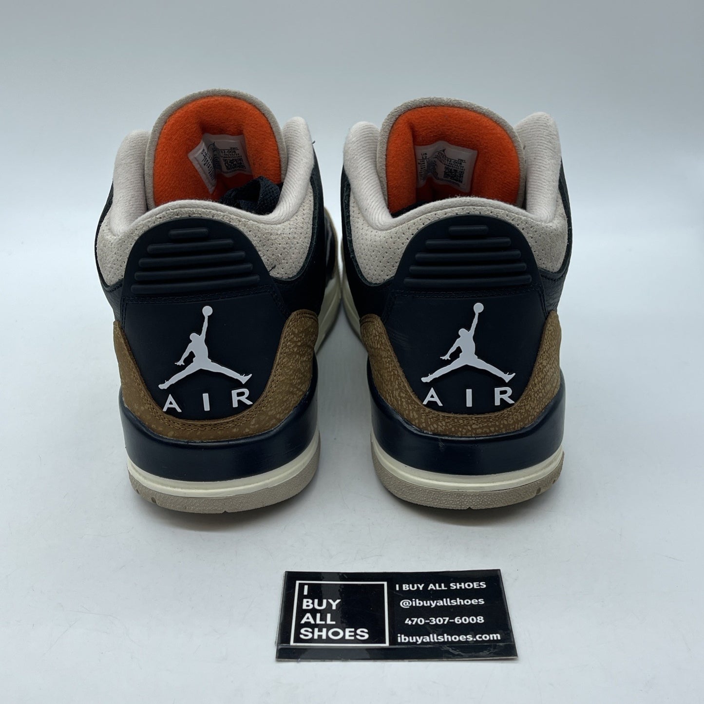 Size 12 - Jordan 3 Retro Mid Desert Elephant Black Brown Suede (CT8532-008)
