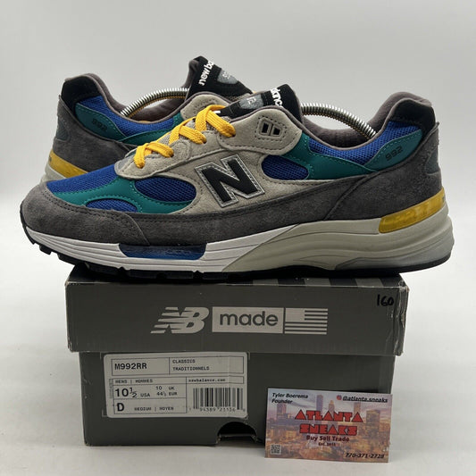 Size 10.5 - New Balance 992 Made in USA Colorblock (M992RR)
