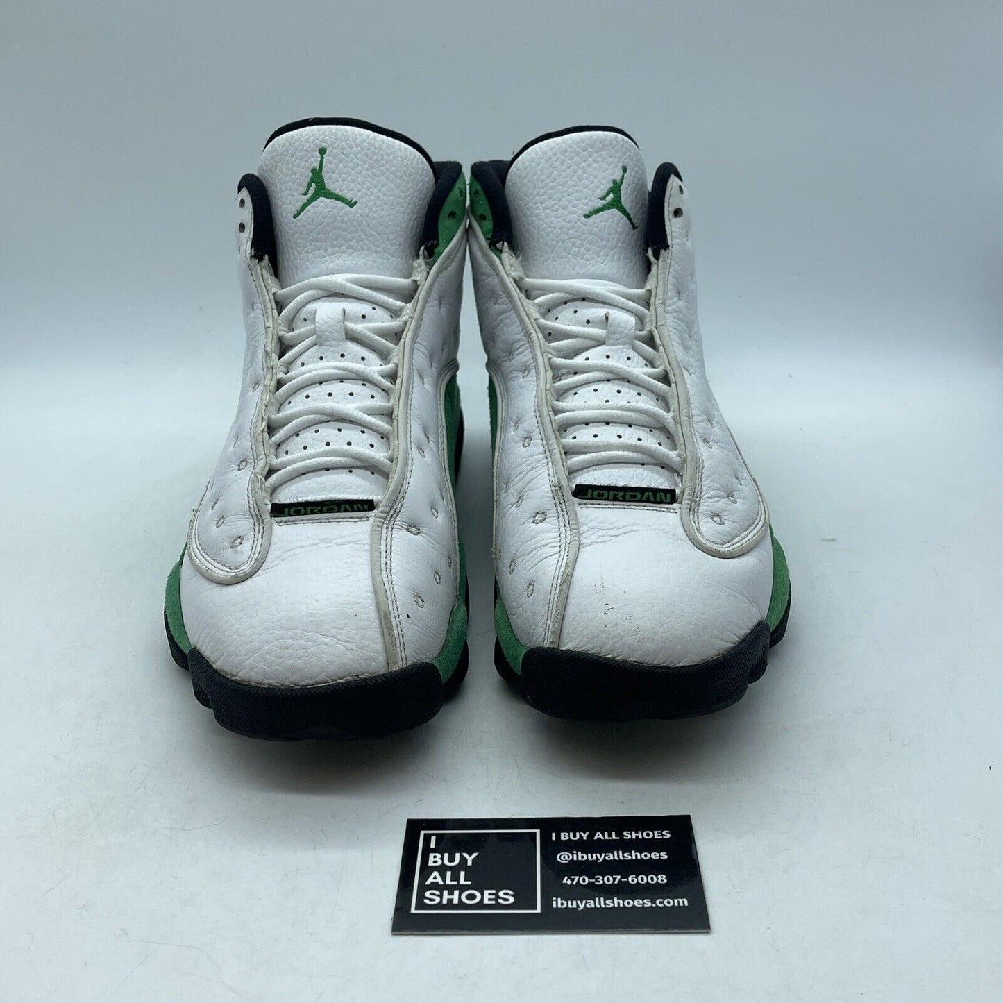 Size 9.5 - Jordan 13 Retro Lucky Green 2020 Suede Leather - (DB6537-113)