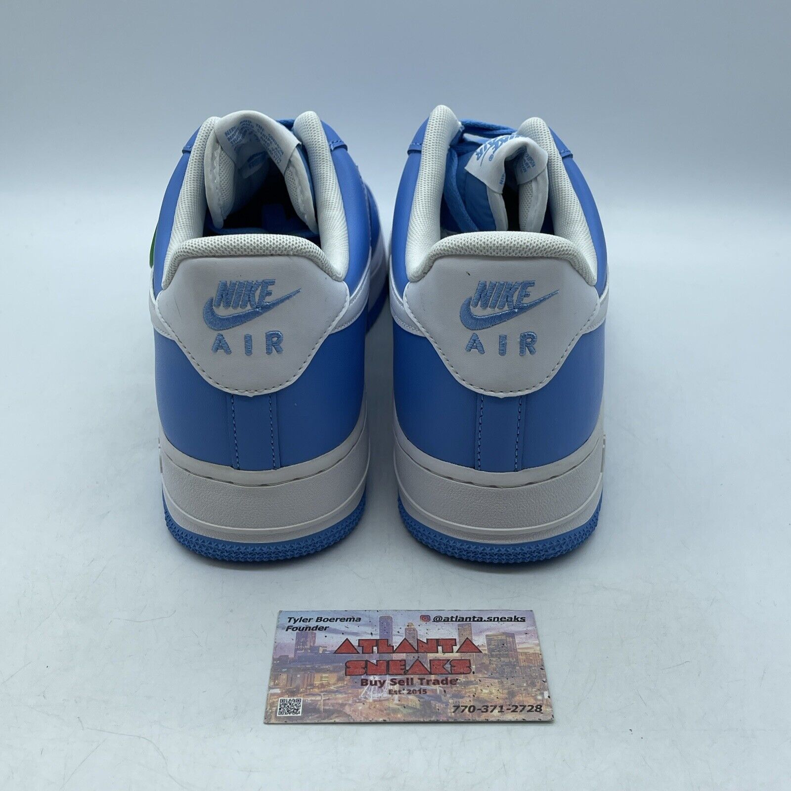 Size 12 - Air Force 1 University Blue White Leather (DC2911-400)