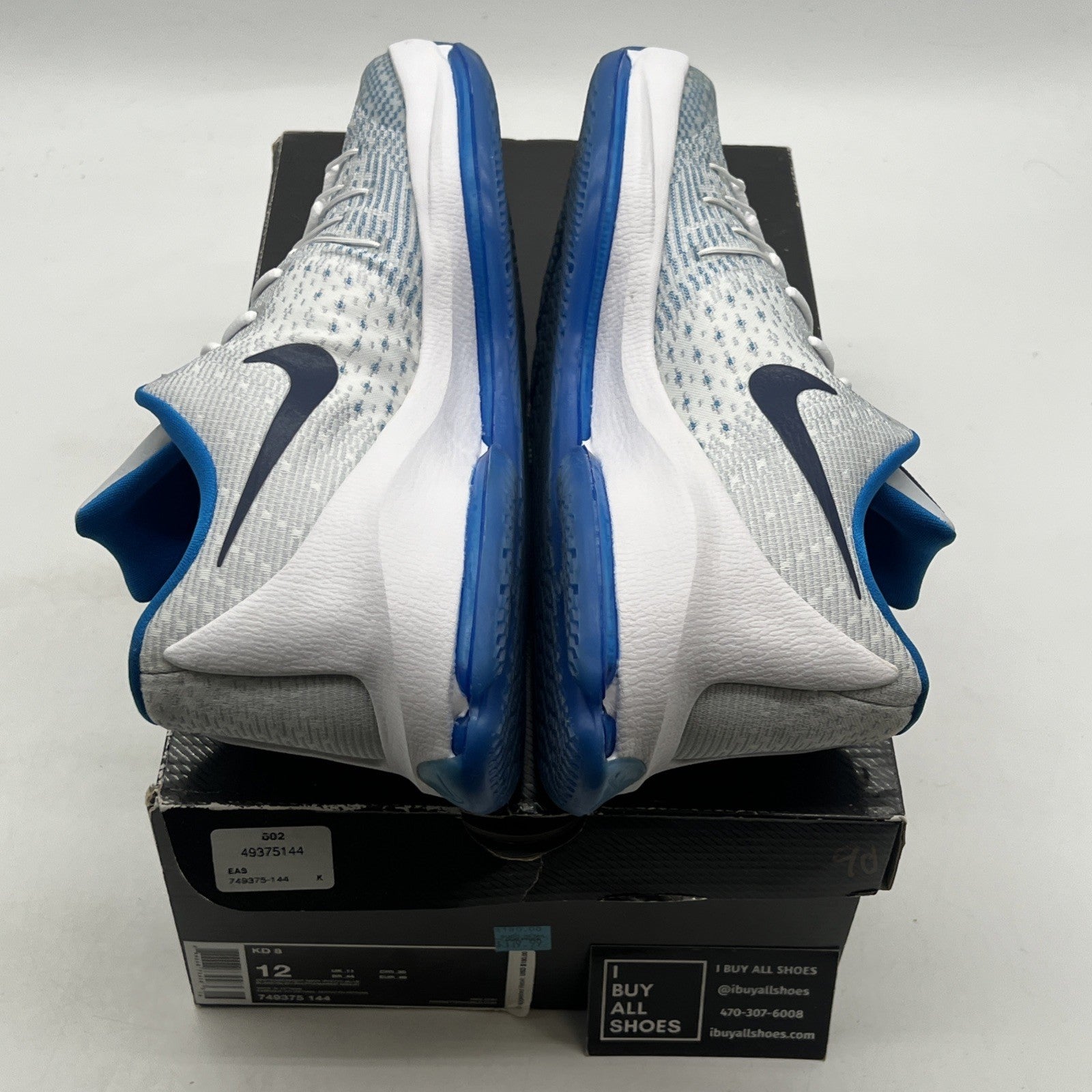 Size 12 - Nike KD 8 Photo Blue - (749375-144)