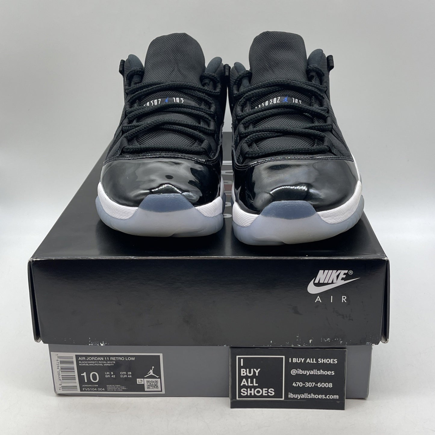 Size 10 - Air Jordan 11 Retro Low Space Jam (FV5104-004)