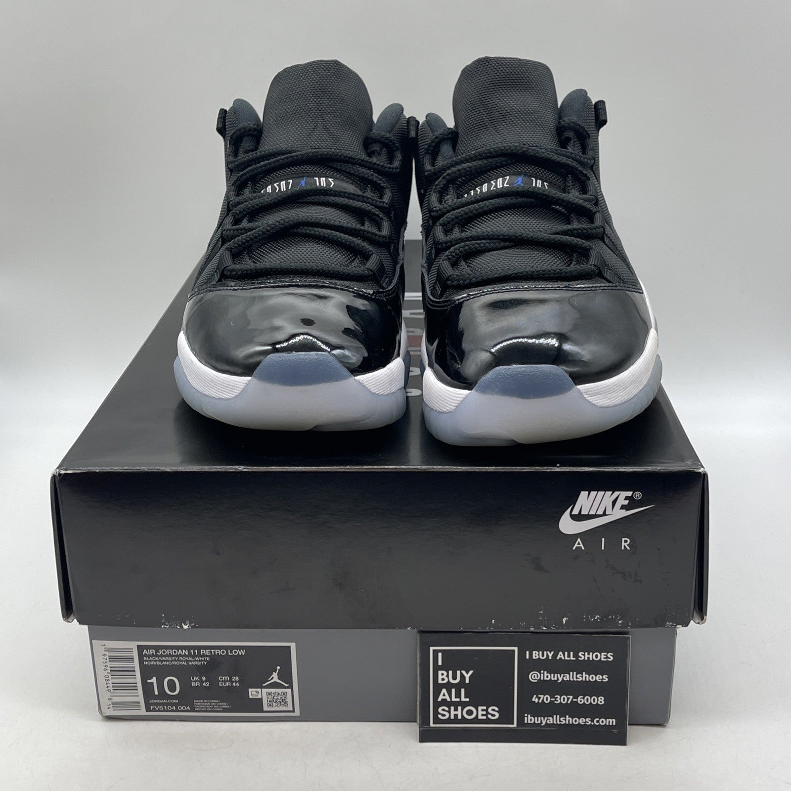 Size 10 - Air Jordan 11 Retro Low Space Jam (FV5104-004)
