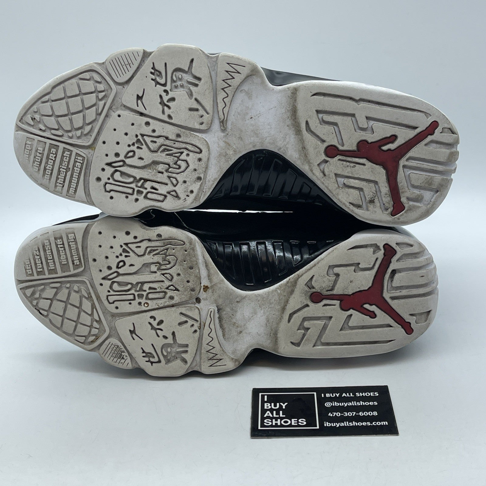 Size 9 - Air Jordan 9 Retro 2010 Release Black White Suede (302370-102)
