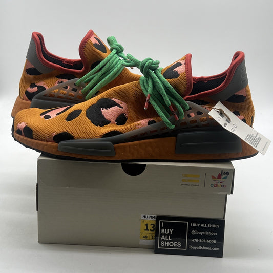 Size 13 - adidas Pharrell x NMD Human Race Animal Print (GZ4439)