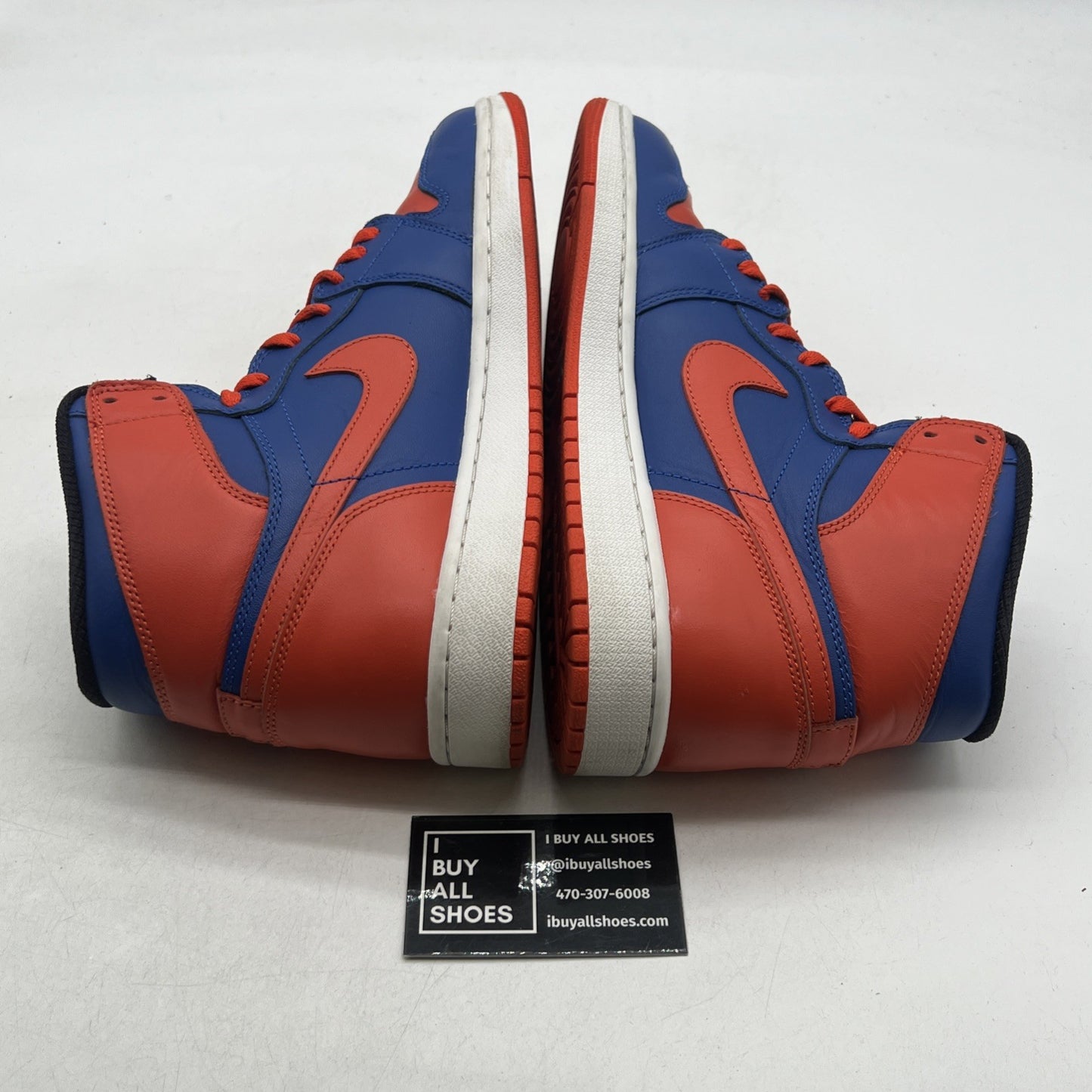 Size 12 - Air Jordan 1 Retro OG High Knicks (555088-407)