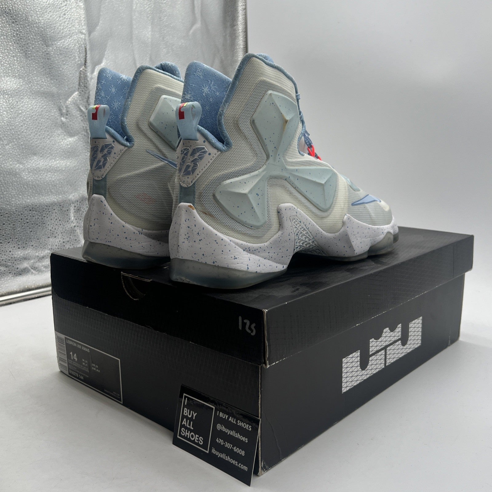 Size 14 - Nike LeBron 13 Christmas (816278-144)