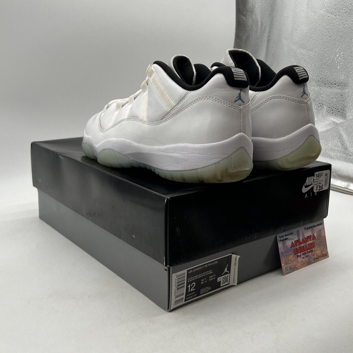 Size 12 - Jordan 11 Retro Low Legend Blue (AV2187-117)