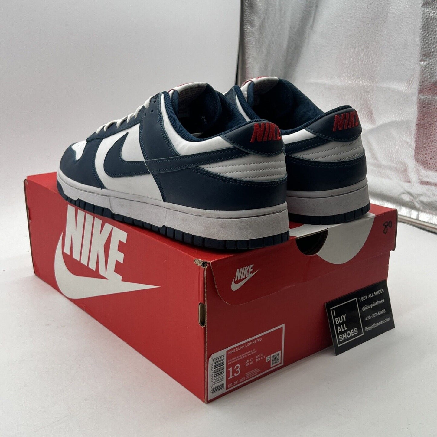 Size 13 - Nike Dunk Low Velarian Blue/White (DD1391-400)