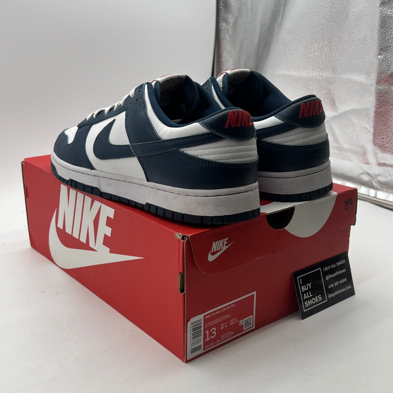Size 13 - Nike Dunk Low Velarian Blue/White (DD1391-400)