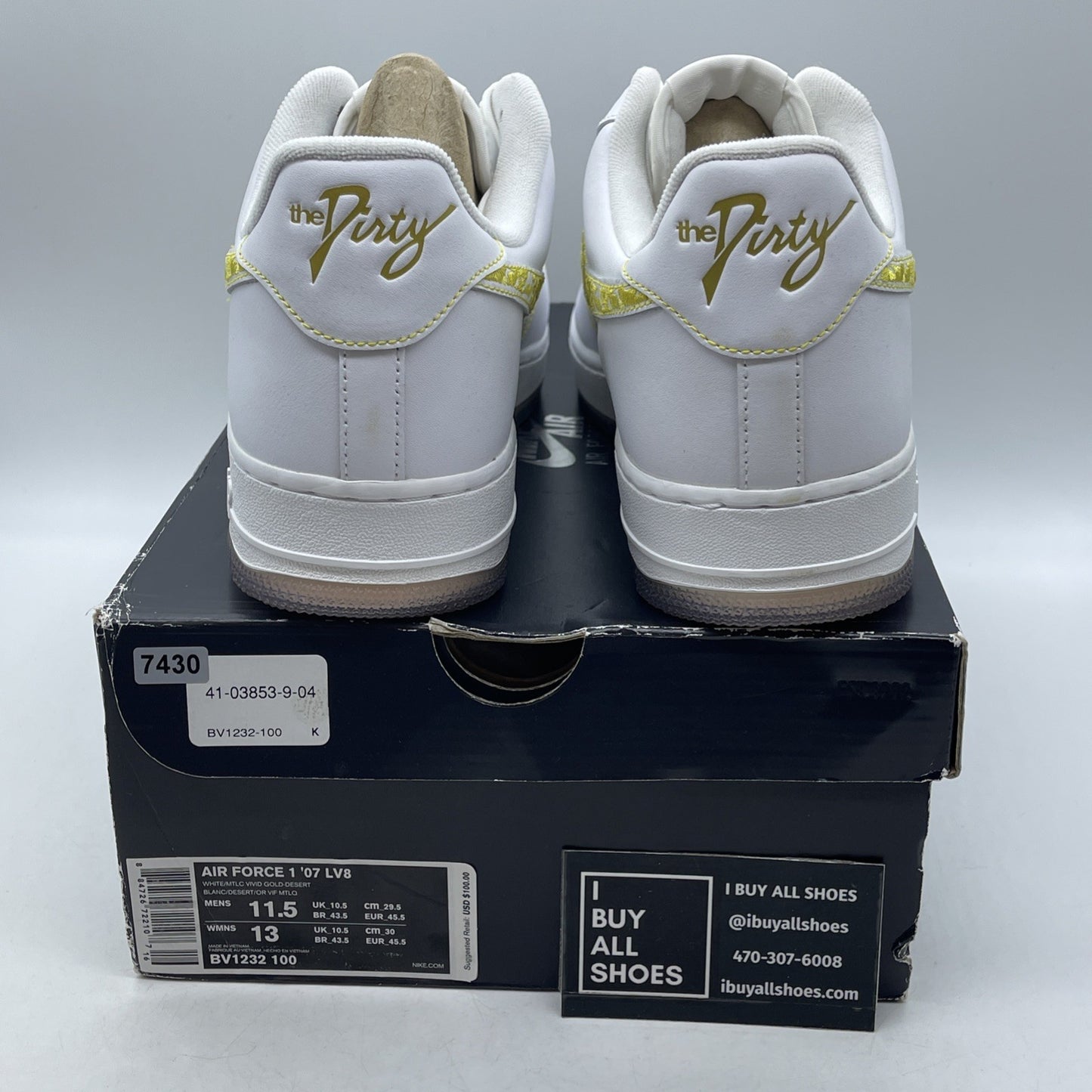 Size 11.5 - Nike Air Force 1 Low City Pride Atlanta (BV1232-100)