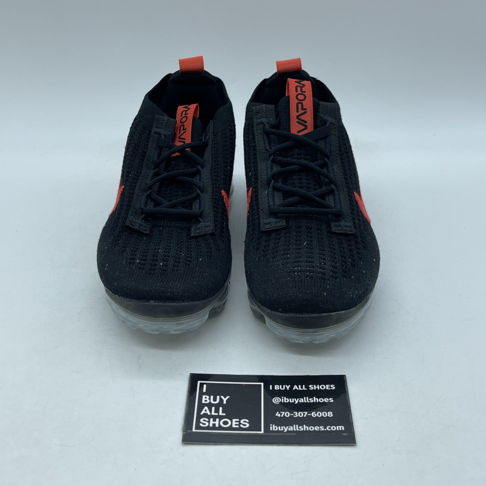 Size 6W - Nike Air Vapormax 2021 Flyknit Leopard Black Brown Suede (DH4090-001)