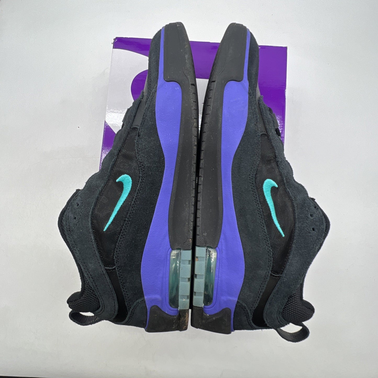 Size 12 - Nike Air Max Ishod Wair SB Black Grape (FB2393-003)
