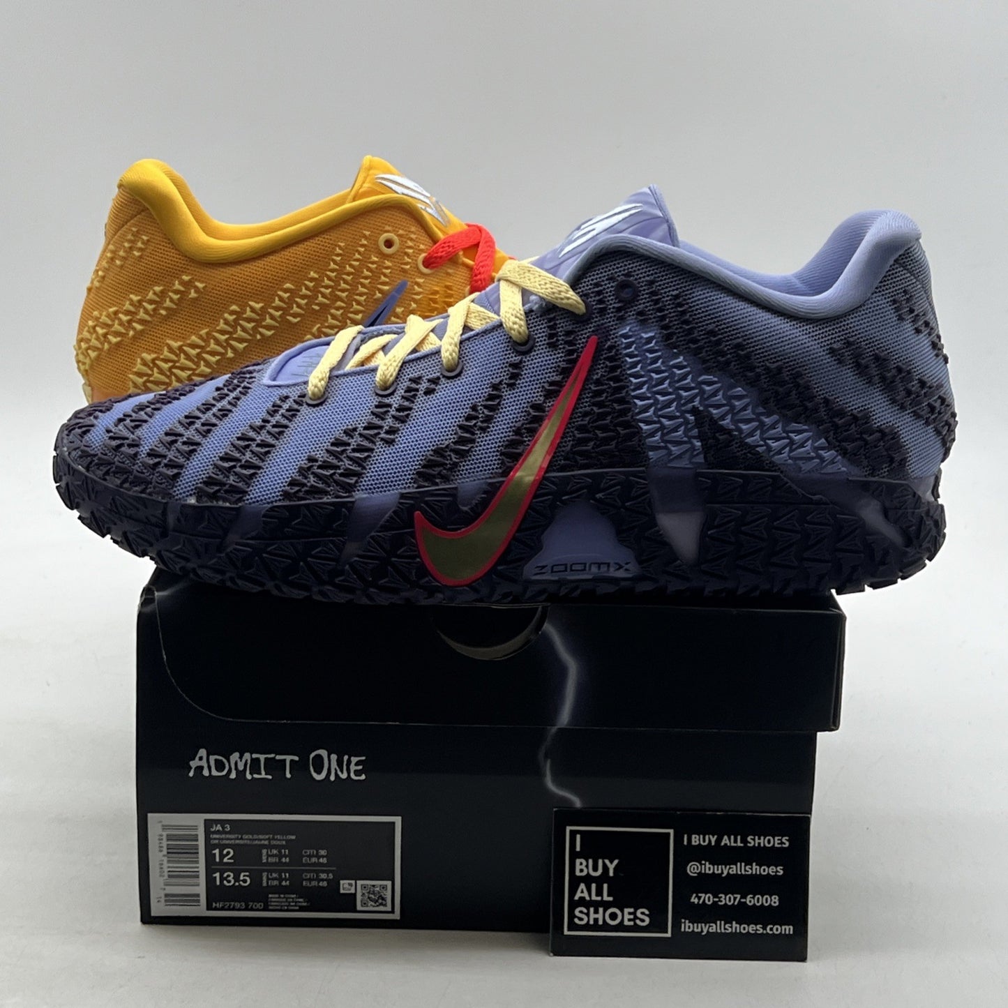 Size 12 - Nike Ja 3 Channel 12 - (HF2793-700)