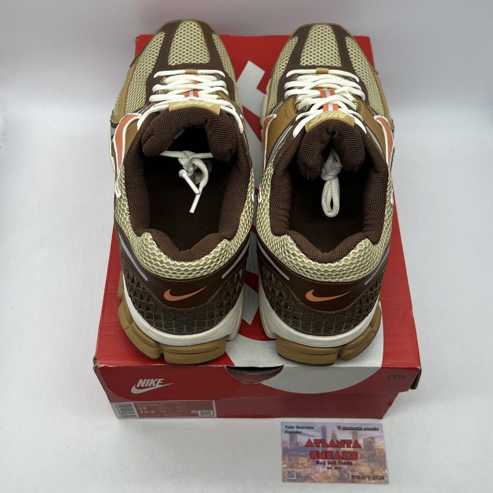 Size 12 - Nike Air Zoom Vomero 5 Wheat Grass Brown (FB9149-700)