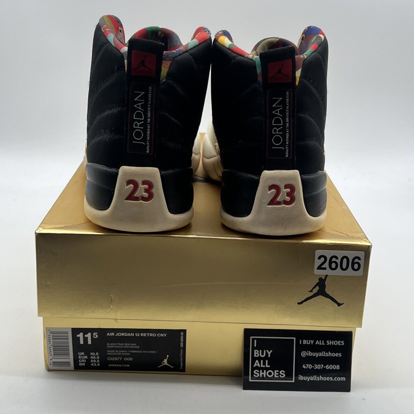 Size 11.5 - Air Jordan 12 Retro 2019 Chinese New Year (CI2977-006)