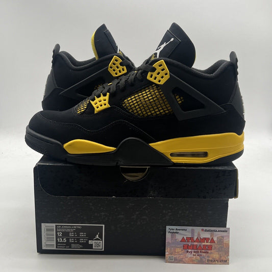 Size 12 - Air Jordan 4 Retro Mid Thunder (DH6927-017)