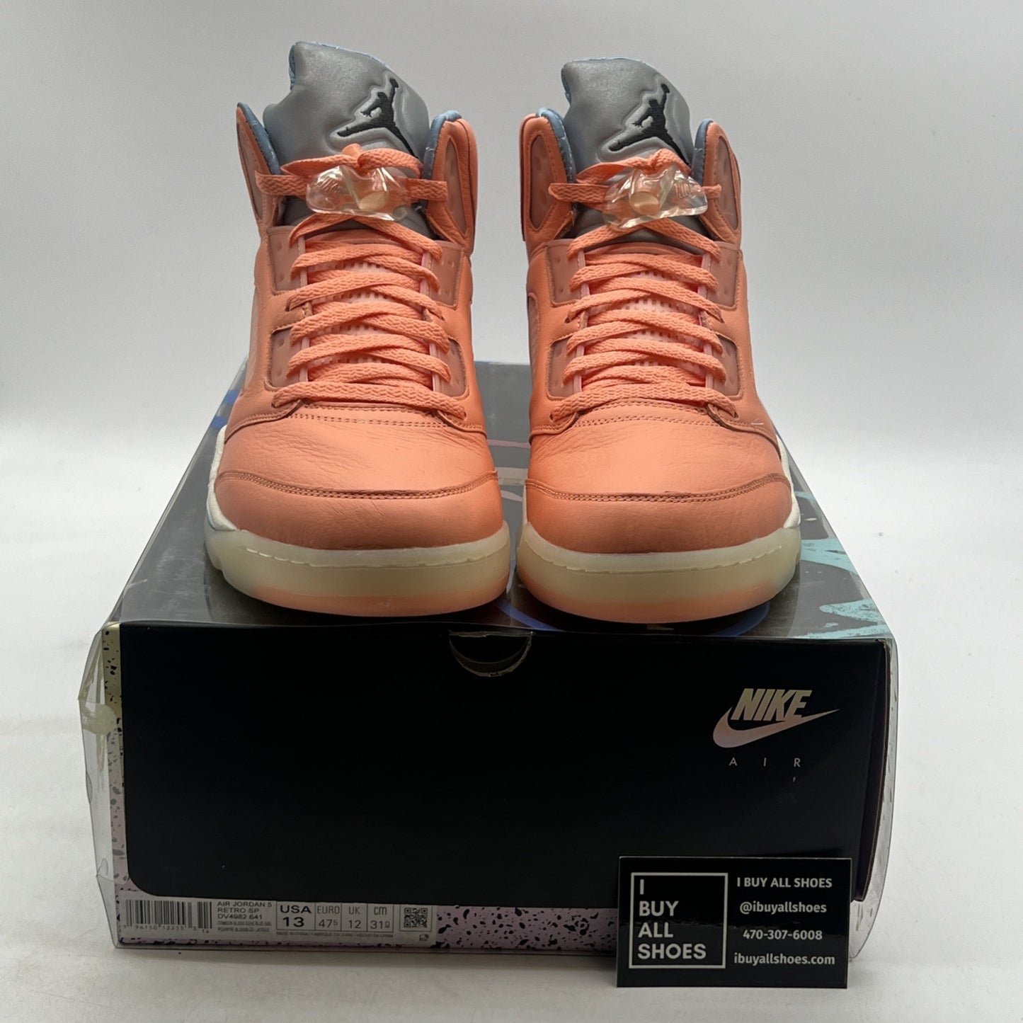 Size 13 - Air Jordan 5 Retro x DJ Khaled Mid We The Best - Crimson Bliss