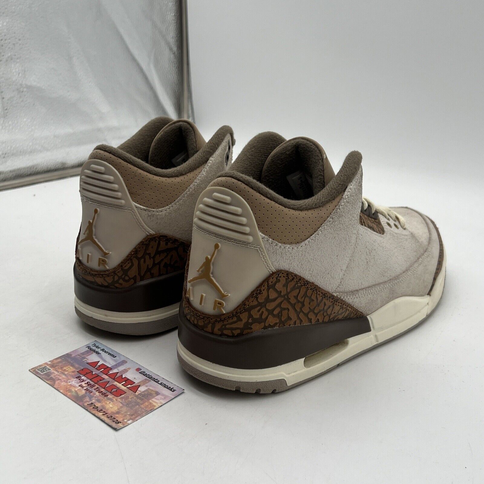 Size 8 - Jordan 3 Retro Low Palomino Brown White Cream (CT8532-102)