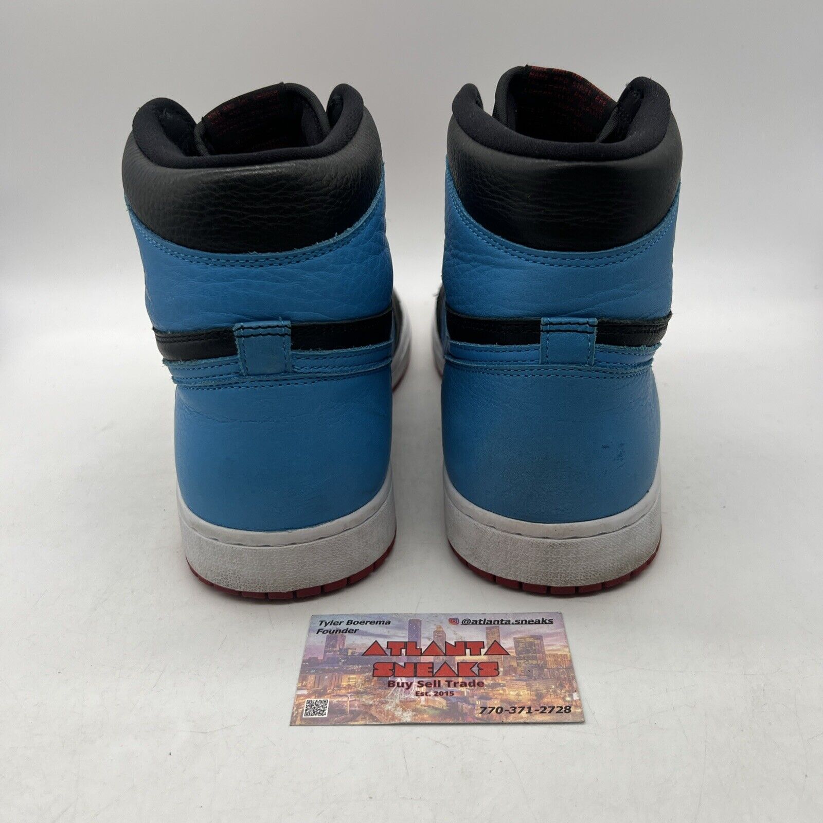 Size 14 - Jordan 1 High OG UNC To Chicago 2020 Red Black Blue Leather CD0461-046