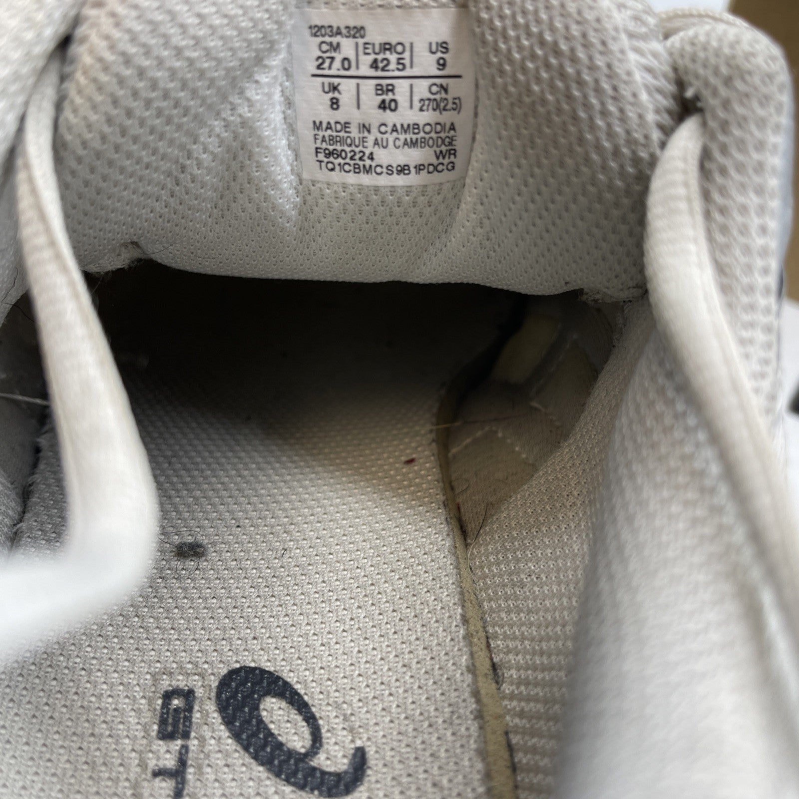 Size 9 - ASICS GT 2160 White Rose Rouge (1203A320-103)