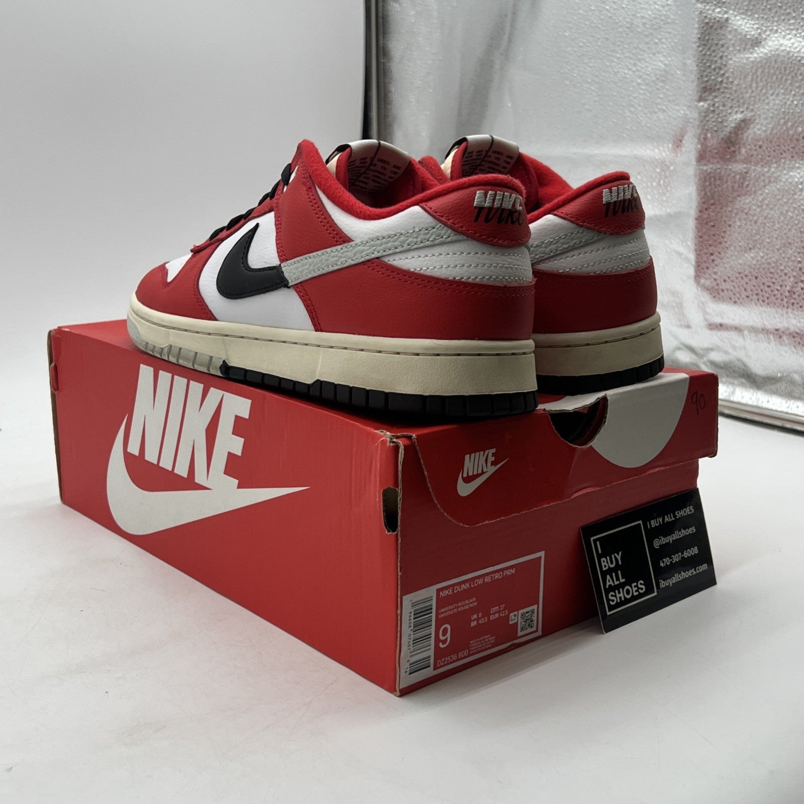 Size 9 - Nike Dunk Low Split - Chicago (DZ2536-600)