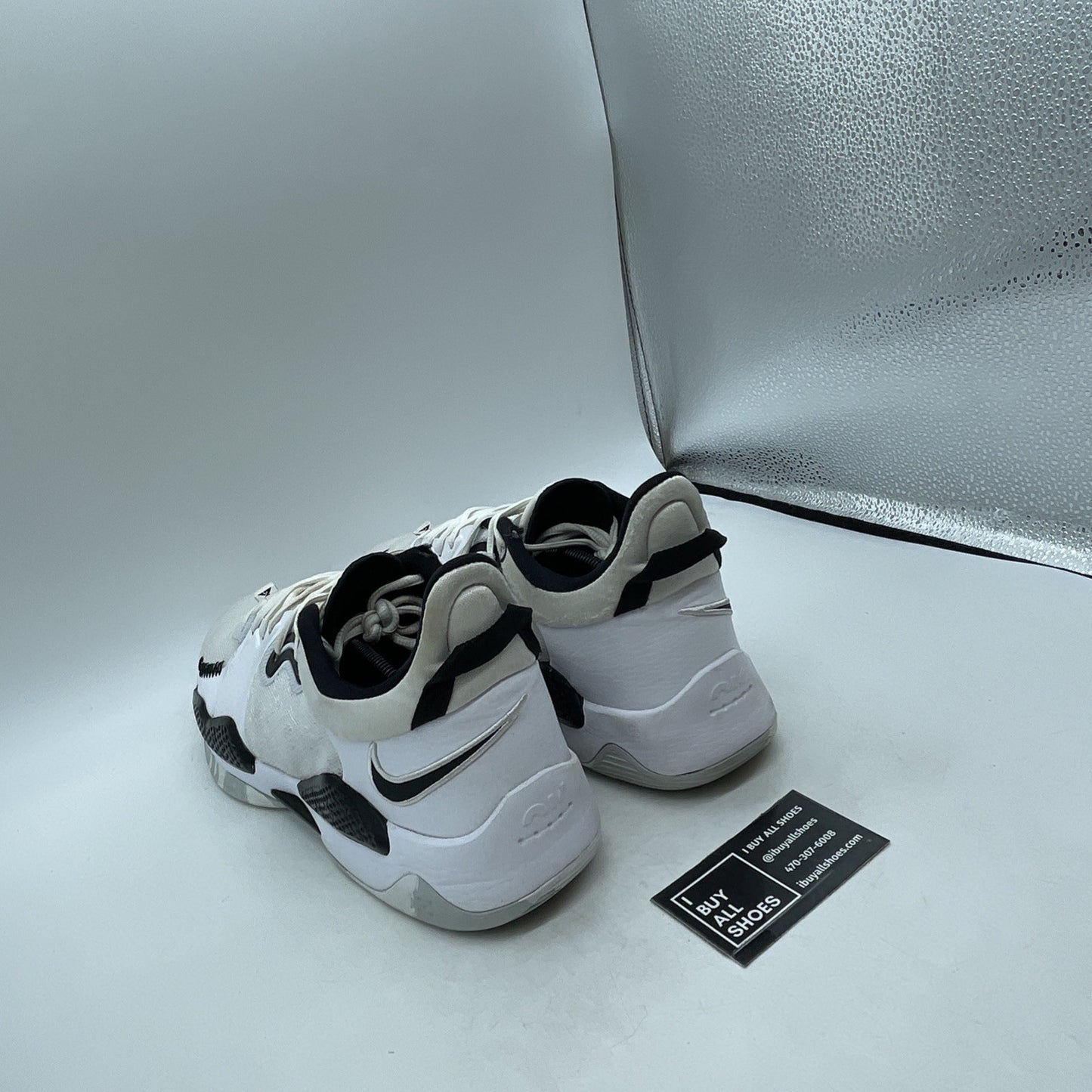 Size 14 - Nike PG 5 TB White Black (DA7758-100)