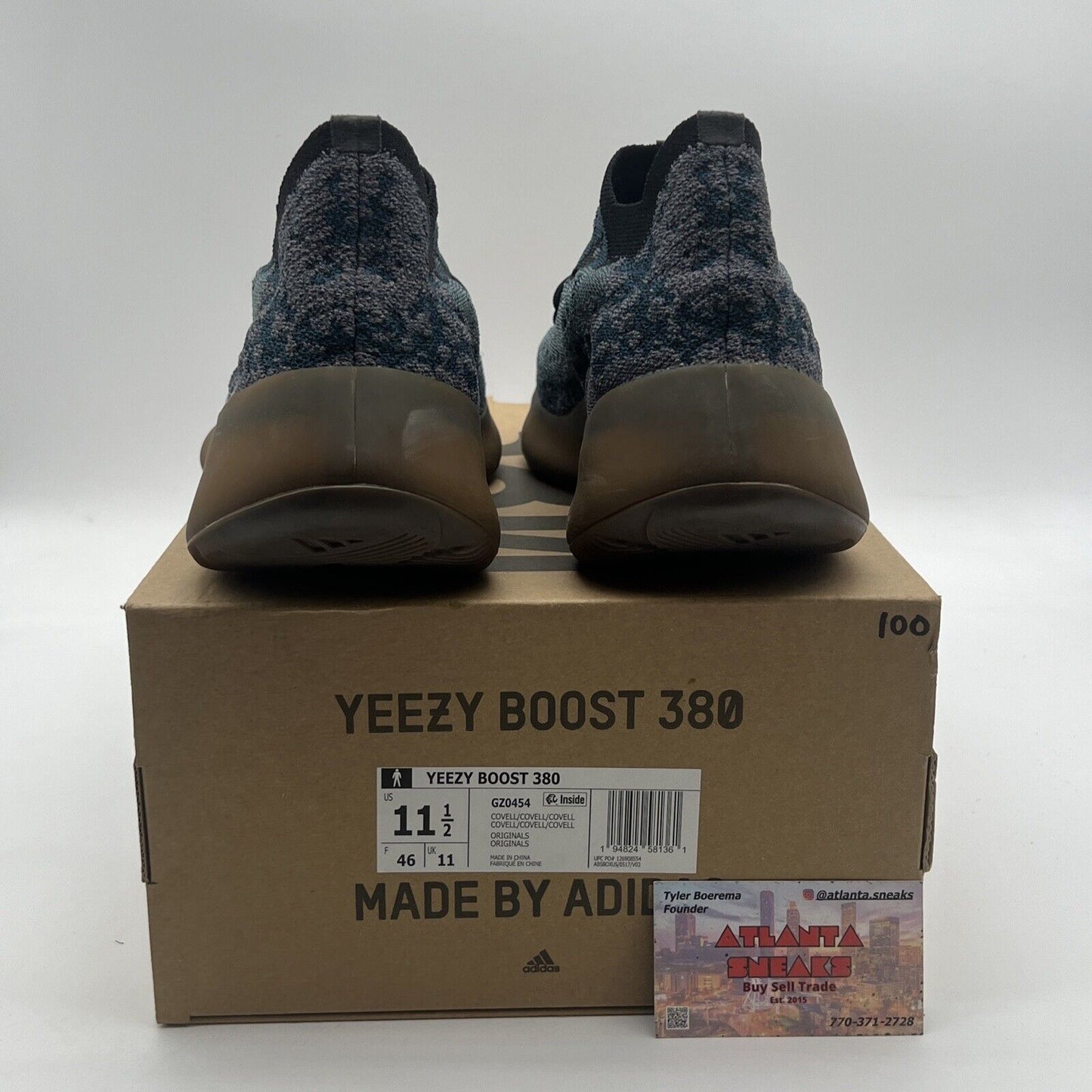 Size 11.5 - adidas Yeezy Boost 380 Covellite (GZ0454)