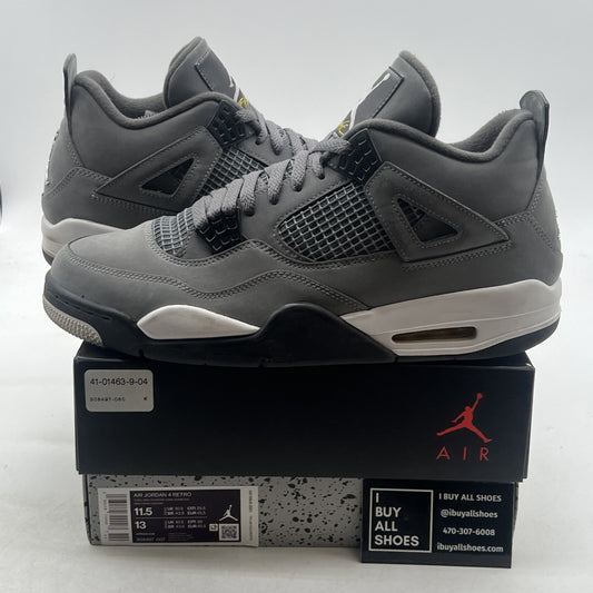 Size 11.5 - Air Jordan 4 Retro Low Cool Grey (308497-007)
