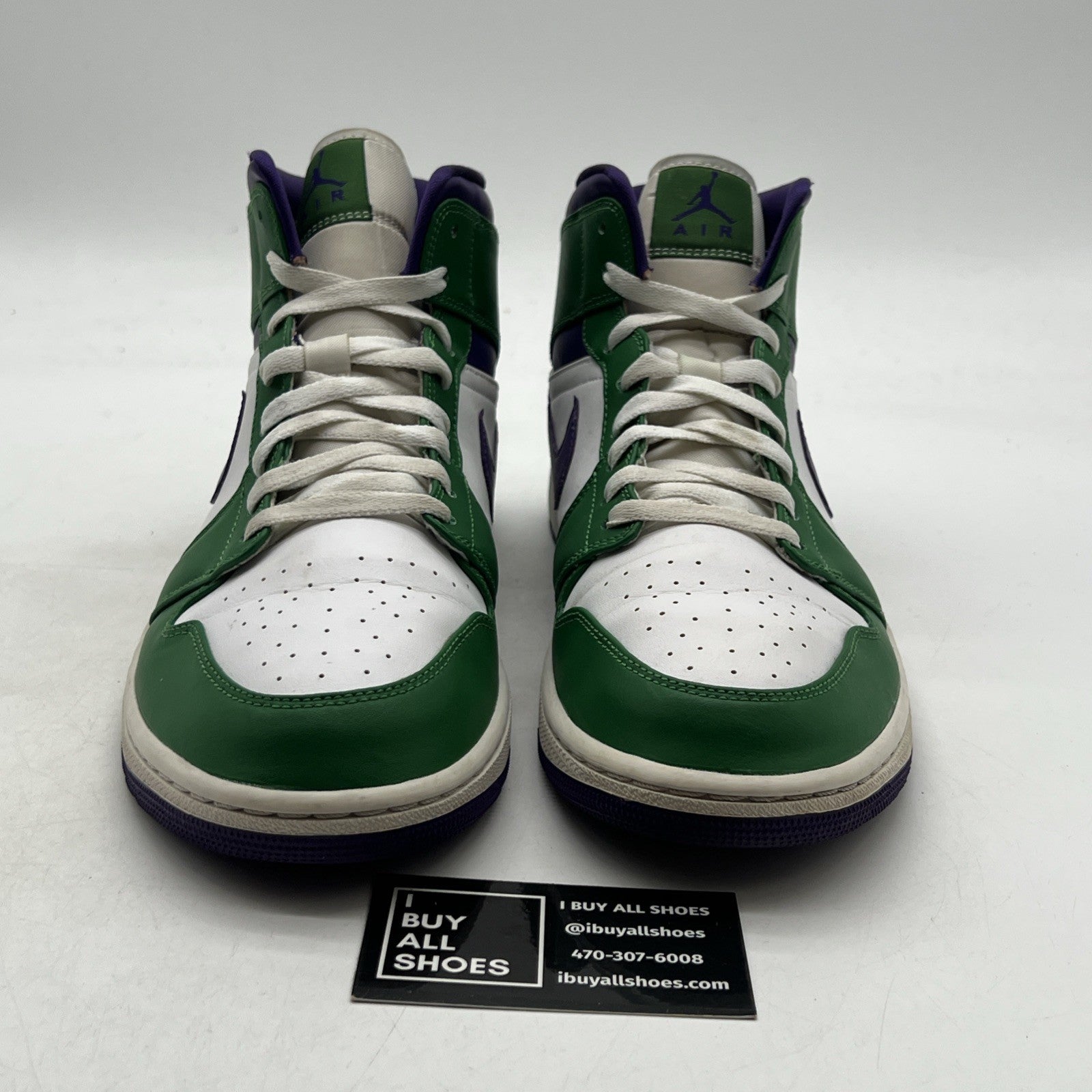 Size 11 - Air Jordan 1 Mid Hulk (554724-300)