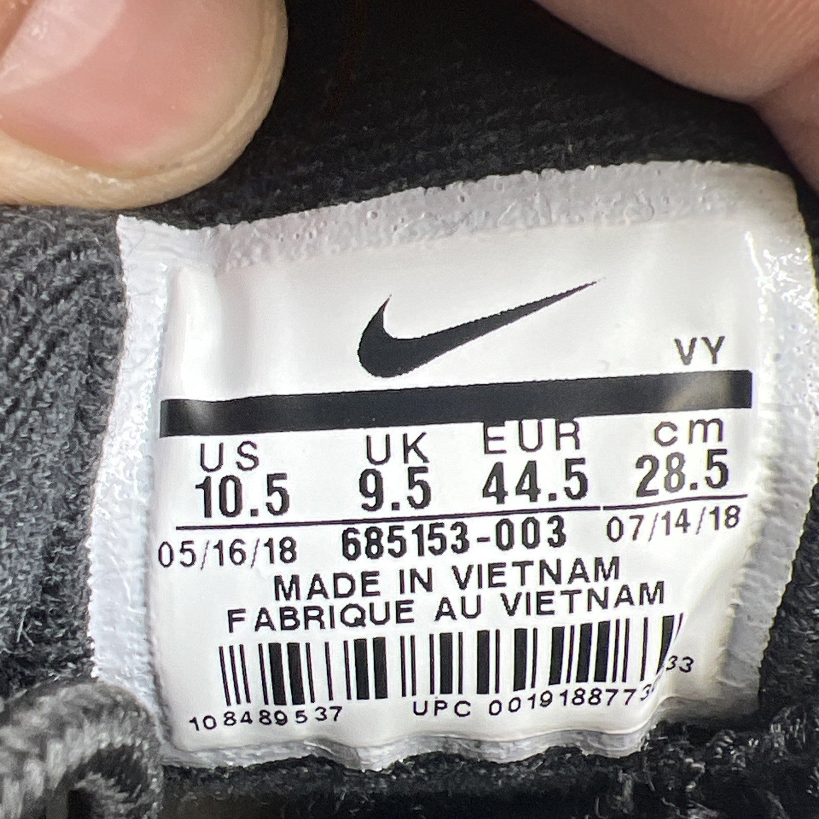 Size 10.5 - Nike Air Max Penny 1996 Olympics (658153-003)